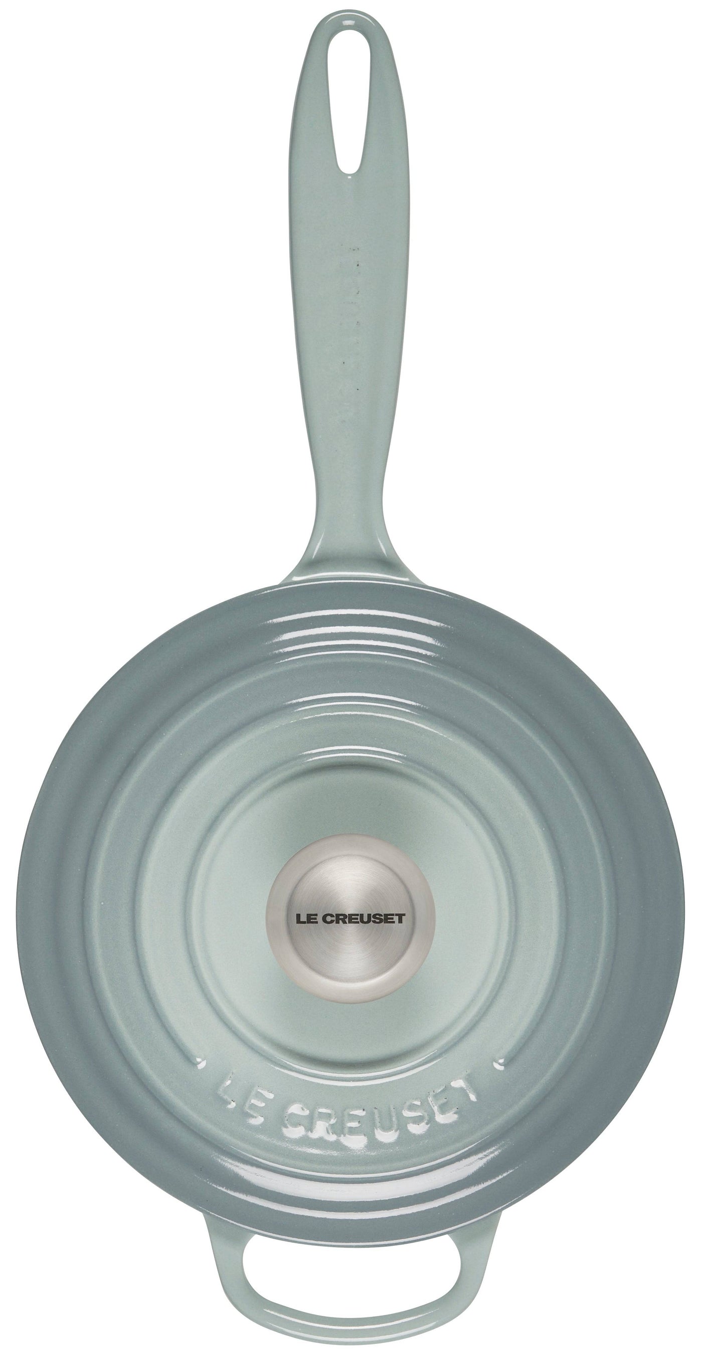 Le Creuset 1.75-Qt. Enameled Cast Iron Signature Saucepan - Sea Salt