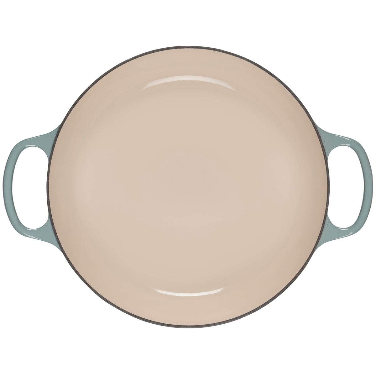 Le Creuset Signature Enameled Cast Iron Braiser, 3.5-Quart, Sea Salt - Kitchen Universe