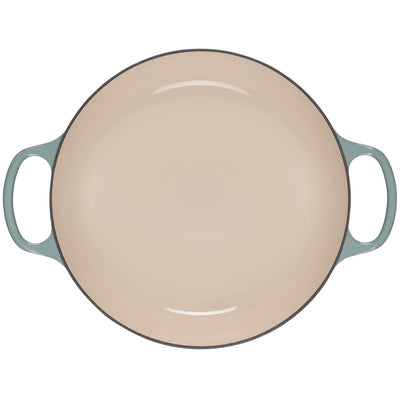 Le Creuset Signature Enameled Cast Iron Braiser, 3.5-Quart, Sea Salt - Kitchen Universe