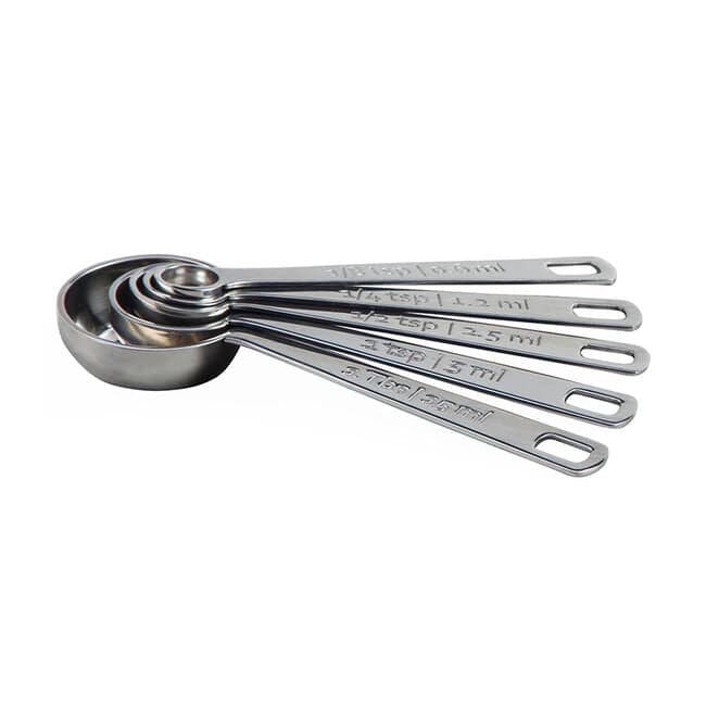 Le Creuset Stainless Steel Measuring Spoons, Set of 5 - Kitchen Universe