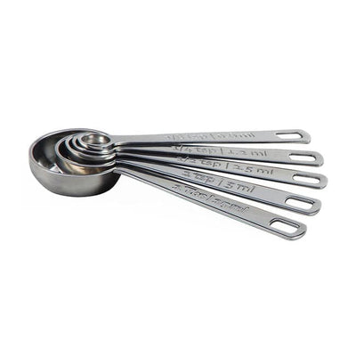 Le Creuset Stainless Steel Measuring Spoons, Set of 5 - Kitchen Universe