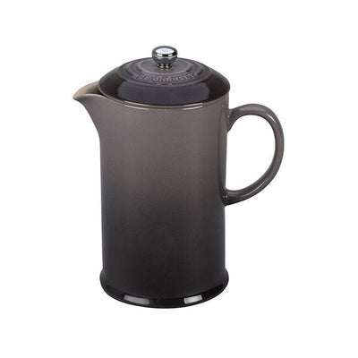 Le Creuset Stoneware French Press, 34-Ounces, Oyster - Kitchen Universe