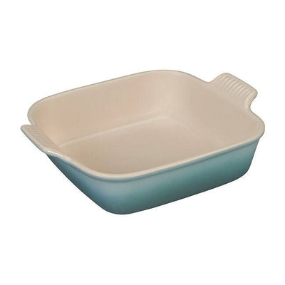 Le Creuset Heritage Stoneware Square Dish, 3-Quart, Sea Salt - Kitchen Universe