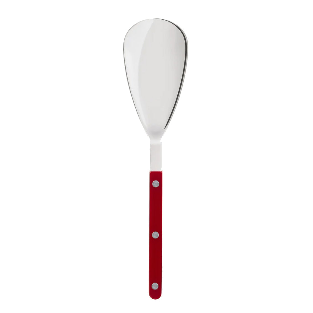 Sabre Bistrot Rice Spoon, Burgundy - Kitchen Universe