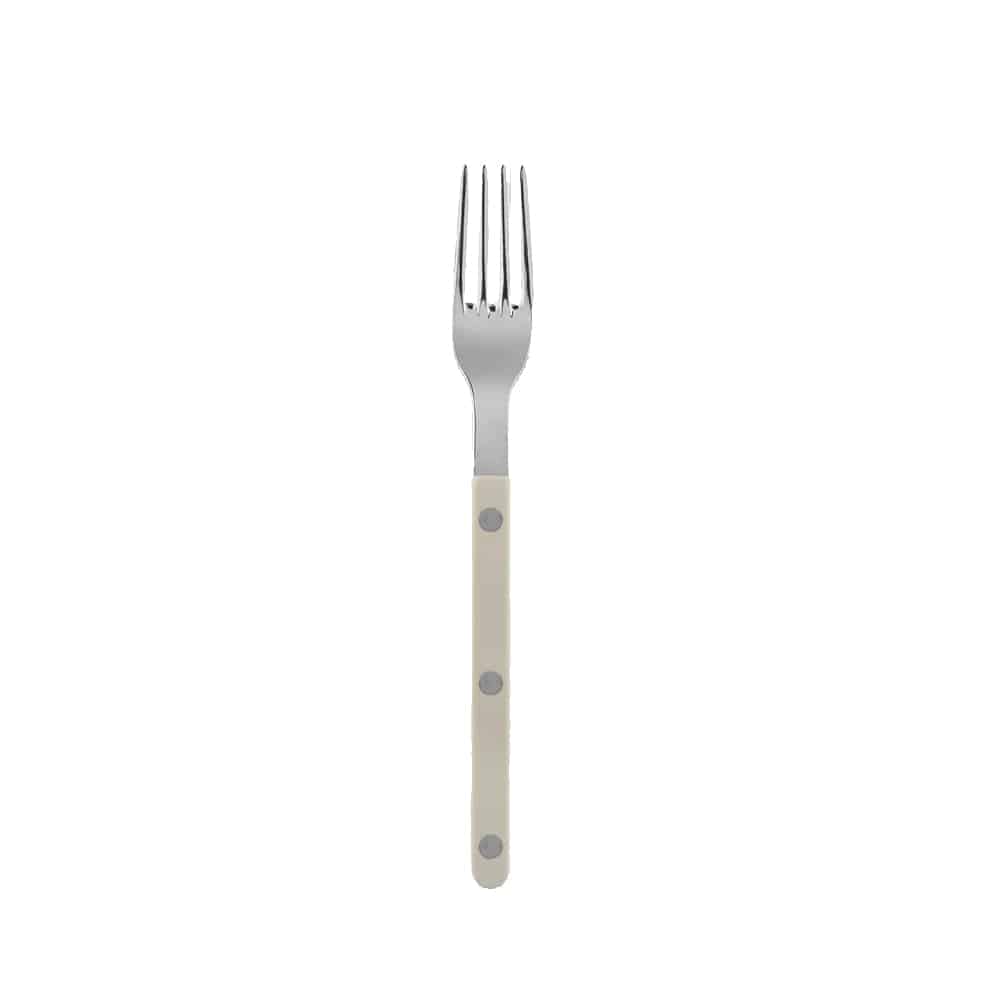 Sabre Bistrot Salad Fork, Light Khaki - Kitchen Universe
