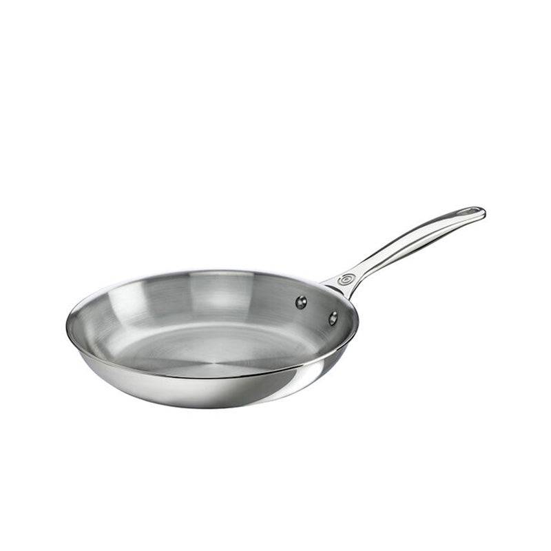 Le Creuset 3-Ply Stainless Steel Fry Pan 10 In. - Kitchen Universe