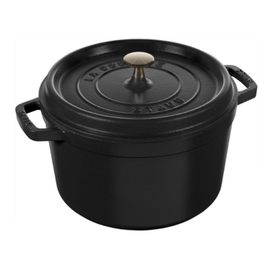 Staub Tall Cocotte Round 5-qt, Matte Black - Kitchen Universe