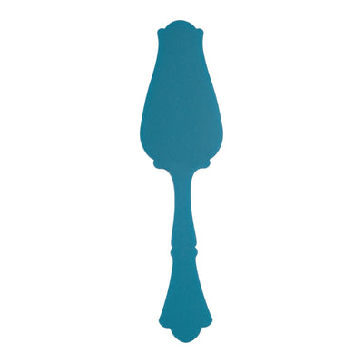 Sabre Honorine Tart Server, Turquoise - Kitchen Universe