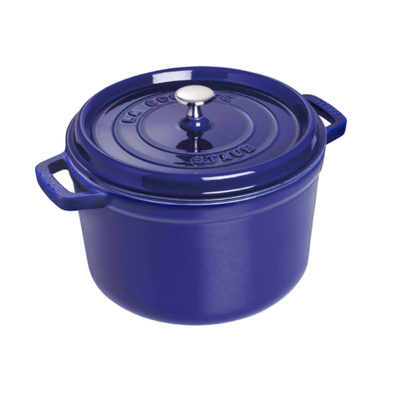 Staub Tall Cocotte Round 5-qt, Dark Blue - Kitchen Universe