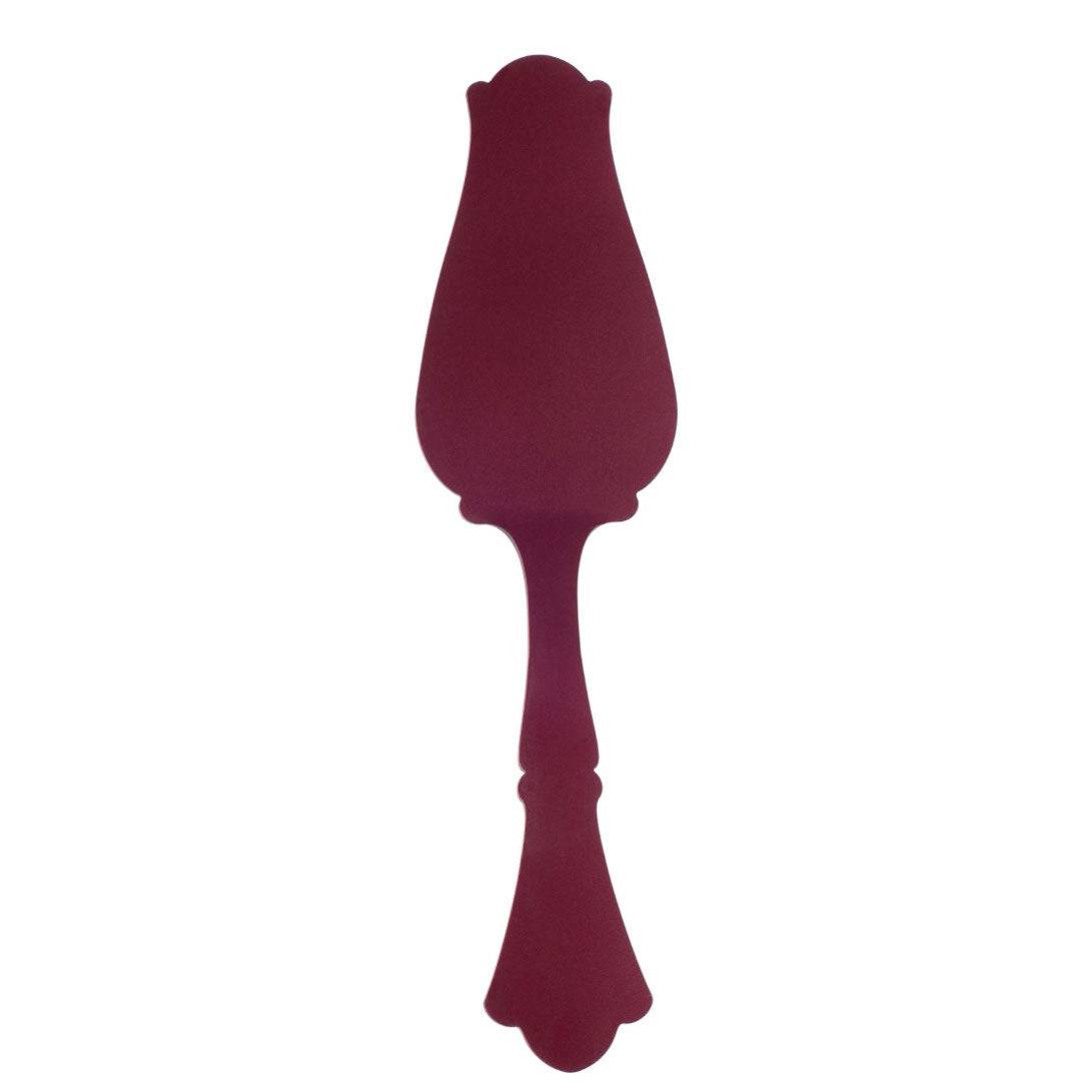 Sabre Honorine Tart Server, Aubergine - Kitchen Universe