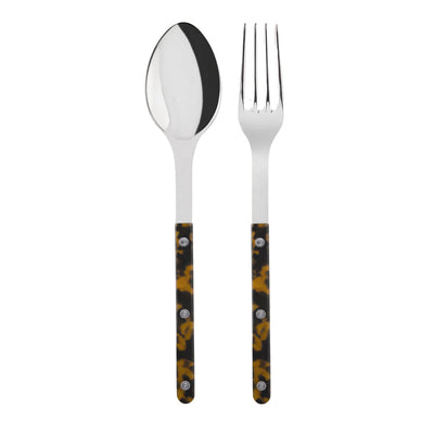 Sabre Bistrot Serving Set, Tortoise - Kitchen Universe