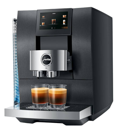 Jura Z10 Fully Automatic Bean-To-Cup Machine for Hot and Cold Coffee, Diamond Black - Kitchen Universe