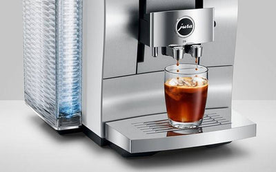 Jura Z10 Fully Automatic Bean-To-Cup Machine for Hot and Cold Coffee, Aluminum White - Kitchen Universe