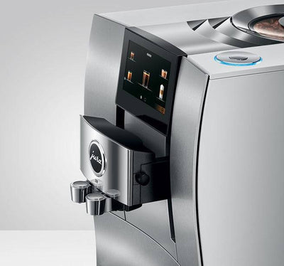 Jura Z10 Fully Automatic Bean-To-Cup Machine for Hot and Cold Coffee, Aluminum White - Kitchen Universe