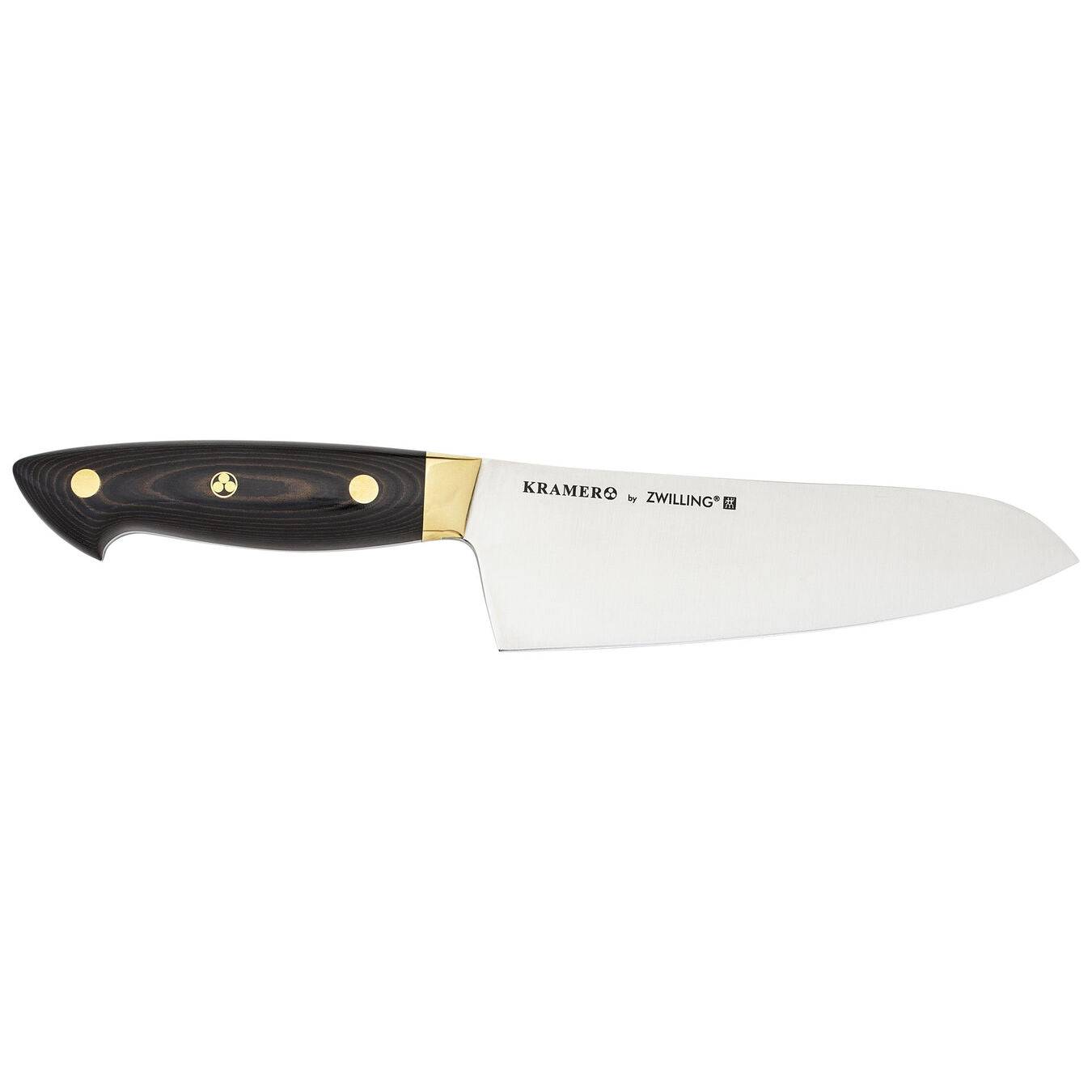 Zwilling Bob Kramer Euroline Carbon Steel Collection 2.0 Santoku Knife, 7-Inches - Kitchen Universe