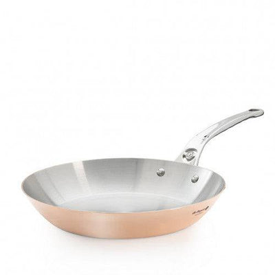 de Buyer Inocuivre Copper Fry Pan With Stainless Steel Handle, 11-Inches - Kitchen Universe
