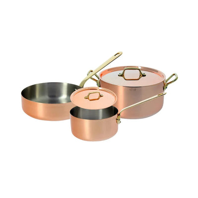 de Buyer Inocuivre Copper 5-Piece Cookware Set - Kitchen Universe