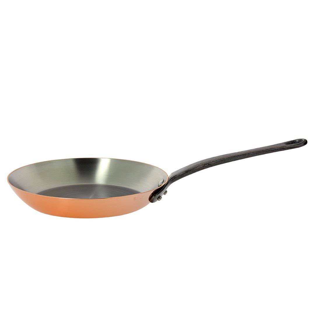 Buyer Inocuivre Tradition Copper Fry Pan With Cast Iron Handle, 11.8-Inches - Kitchen Universe