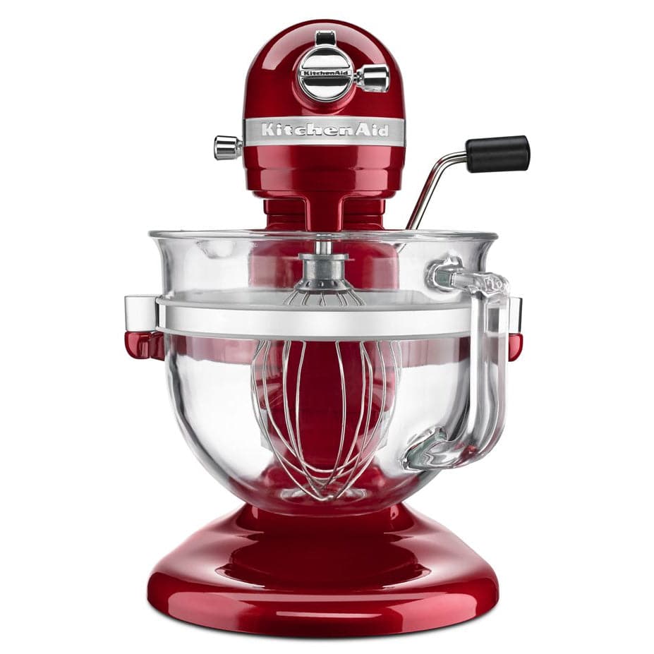 KitchenAid Professional 6500 Design Series 6-Qt. Bowl-Lift Stand Mixer, Candy Apple Red - Kitchen Universe