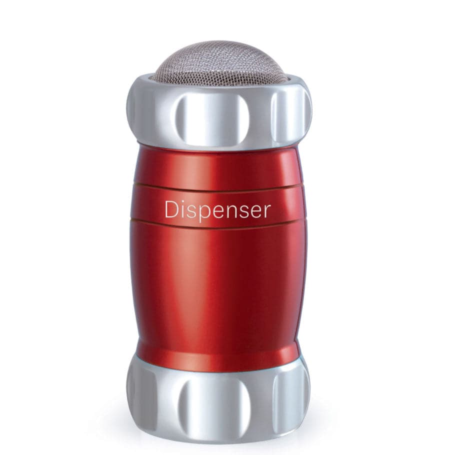 Marcato Flour, Sugar & Cocoa Shaker Dispenser, Red - Kitchen Universe