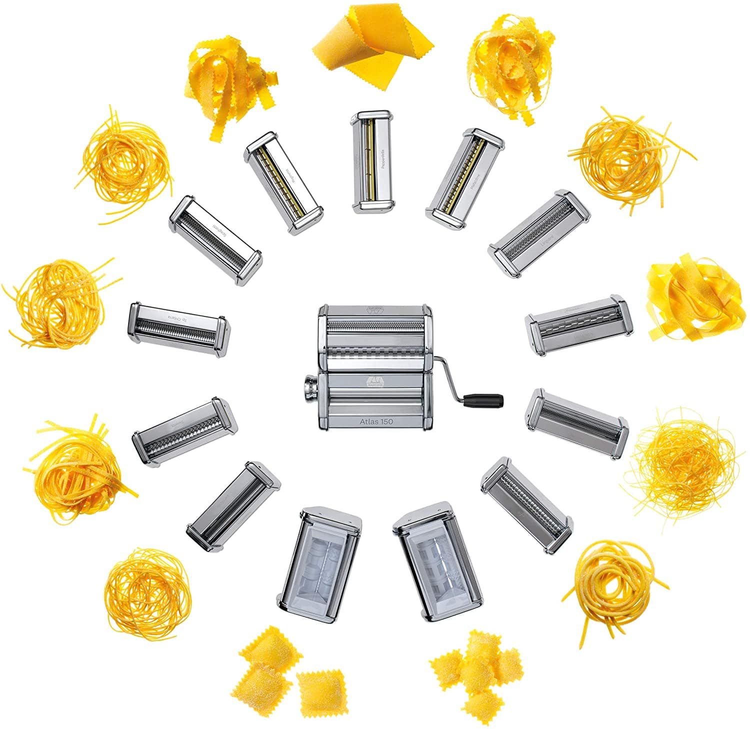 Marcato Atlas Pappardelle Pasta Cutter Attachment Kitchen Universe