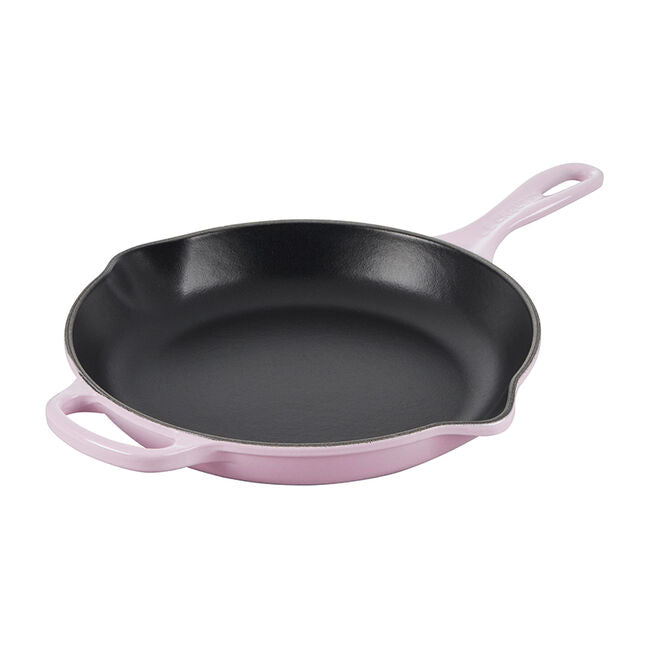 Le Creuset Signature Enameled Cast Iron Skillet, 10.25-Inches, Shallot - Kitchen Universe