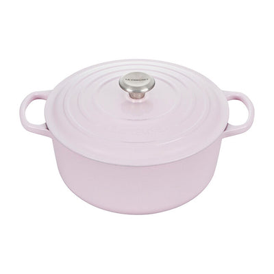 Le Creuset Signature Enameled Cast Iron Round Dutch Oven, 7.25-Quart, Shallot - Kitchen Universe