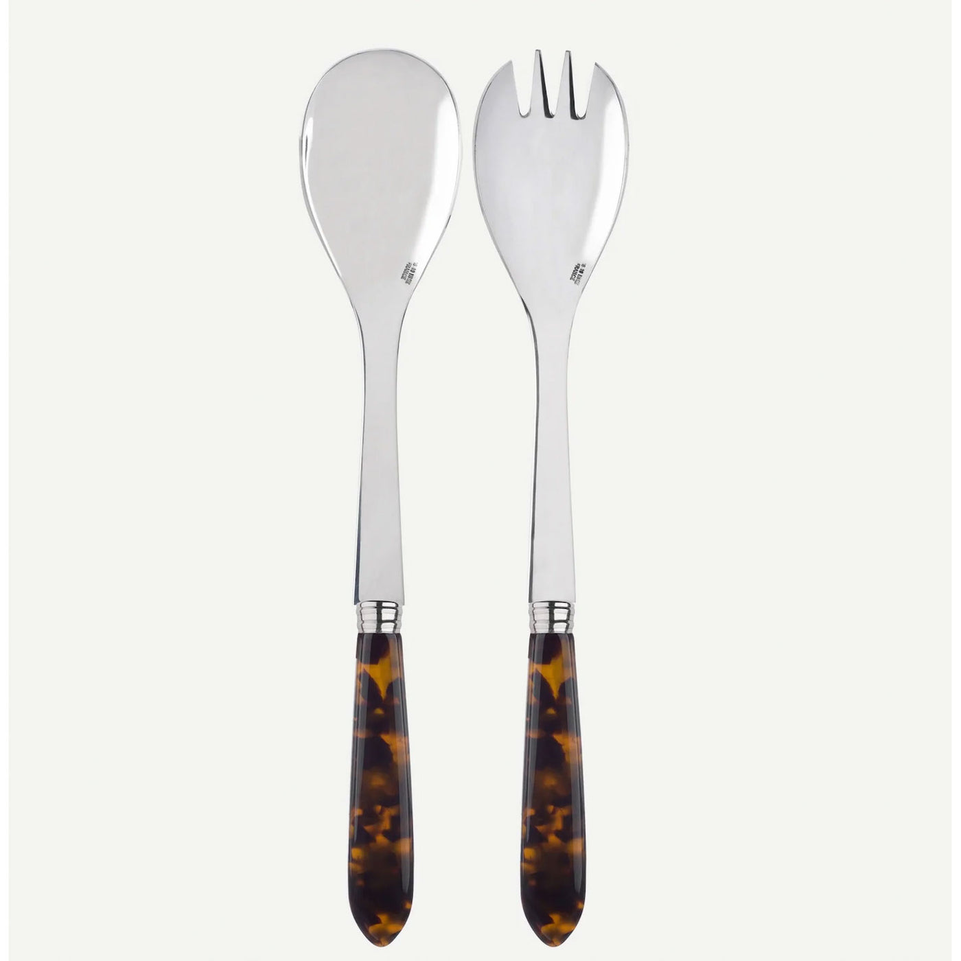 Sabre Salad Serving Set, Tortoise - Kitchen Universe