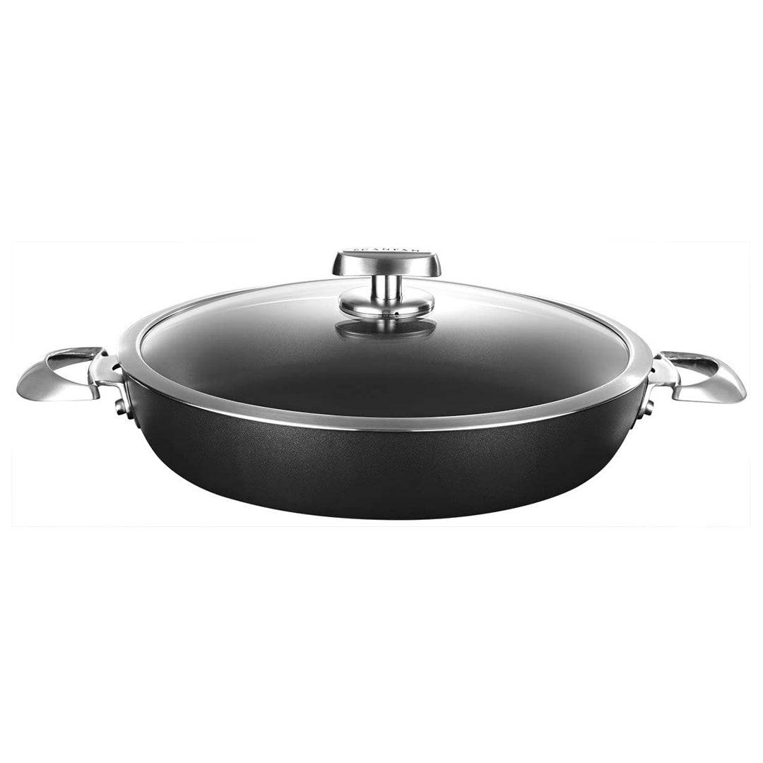 Scanpan PRO IQ Stratanium Chef Pan w/Lid, 4.25-qt - Kitchen Universe