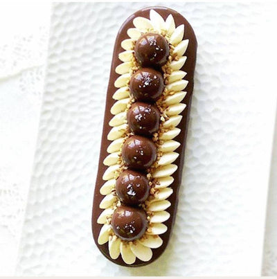 de Buyer Valrhona Perforated Oval Tart Ring, 11.5-in. - Kitchen Universe